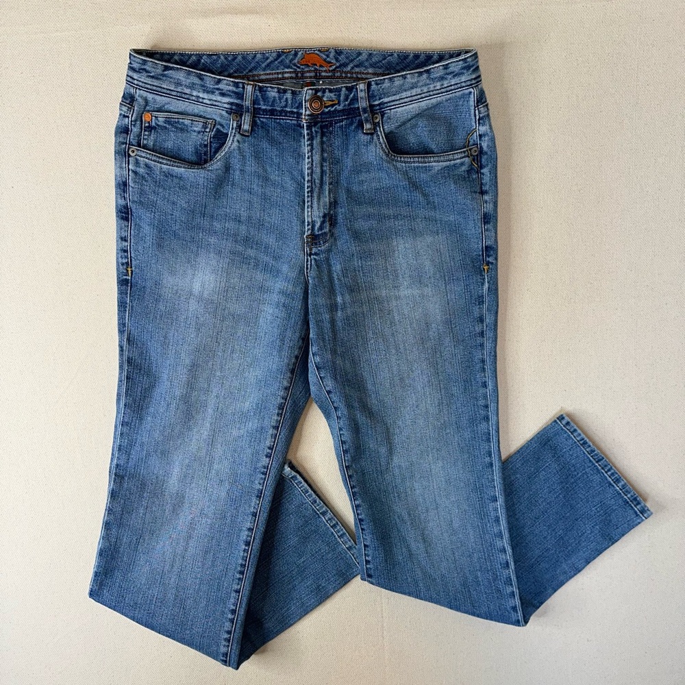 Tommy Bahama Men's Authentic Straight Leg Light Blue Jeans Size 34/32